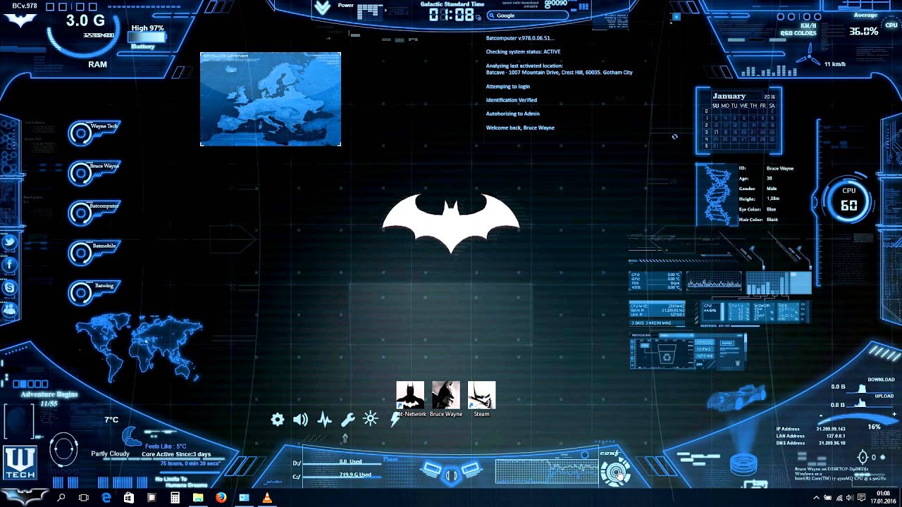 batman screensaver windows 10